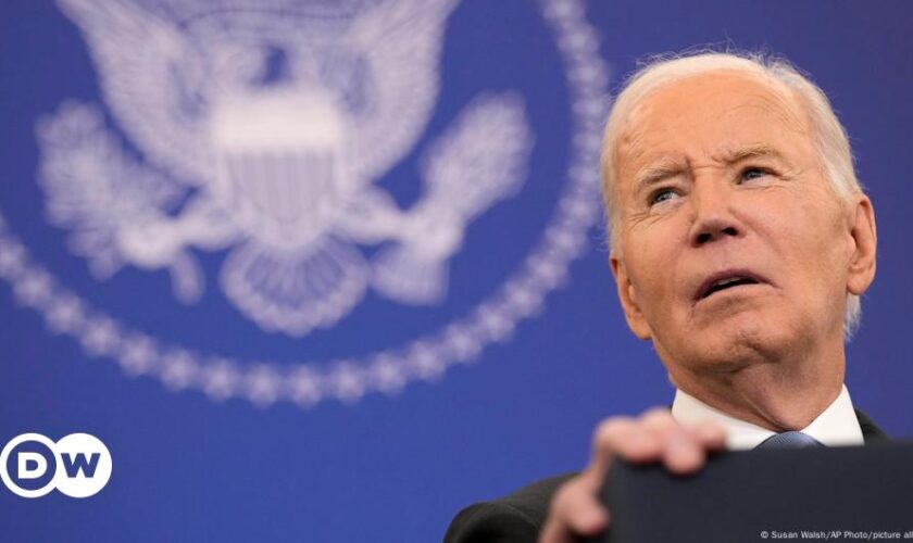 Biden says he's leaving Trump 'stronger' US