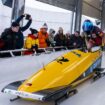 Lisa Buckwitz ist beim Monobob-Rennen in Winterberg auf Rang eins gefahren. Foto: David Inderlied/dpa