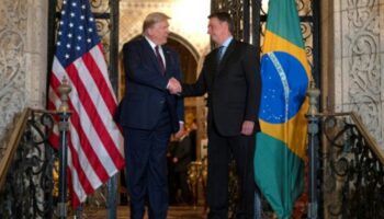 Donald Trump (links) und Jair Bolsonaro im Jahr 2020