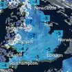 Britain faces another soaking to see in the New Year: Met Office issues new amber rain warning for the north as 70mph batter UK with temperatures set to plummet to -5C