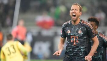 Bundesliga: FC Bayern überlegen - Harry Kane trifft per Strafstoß zum Sieg in Gladbach