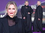 Cameron Diaz makes first red carpet appearance in FIVE YEARS for Netflix's Back in Action premiere in Berlin