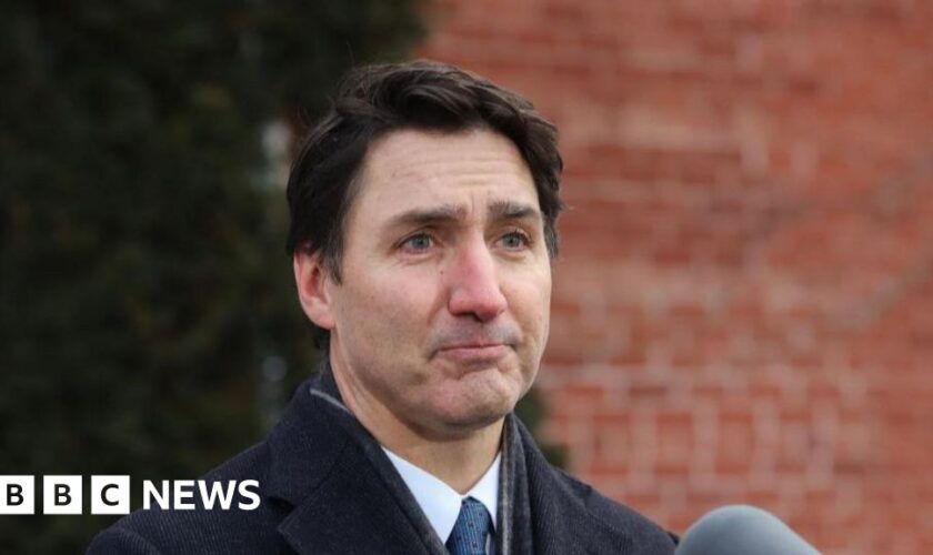 Canada's Prime Minister Justin Trudeau resigns