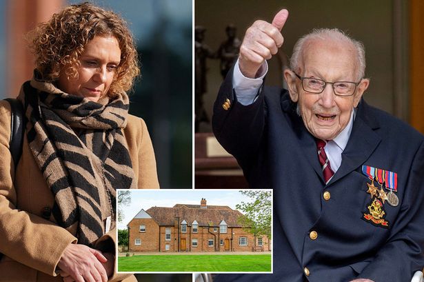 Captain Tom's daughter faces new blow as £2m spa mansion taken off the market