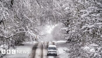 Commuters warned of icy roads as cold snap continues to freeze UK