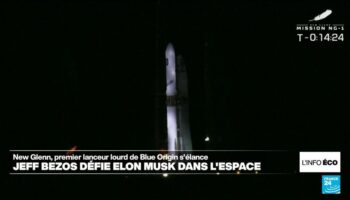 Conquête de l'espace : Jeff Bezos défie Elon Musk