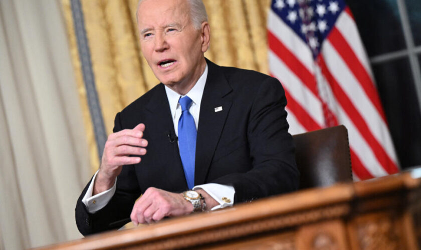 Dans son discours d'adieux, Joe Biden met en garde contre l'oligarchie et la désinformation