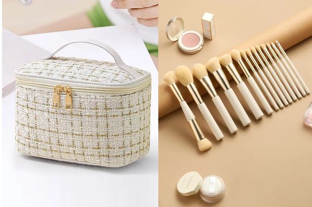 Debenhams reduces 'chic' £38 makeup brushes to £12 and matching £29 bag to £7