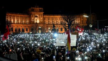 Österreich: Eine Kundgebung in Wien