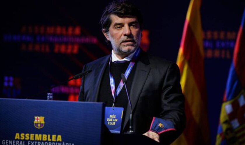 Despreciado por Laporta, dimite el vicepresidente del Barça que había negociado el contrato de Nike