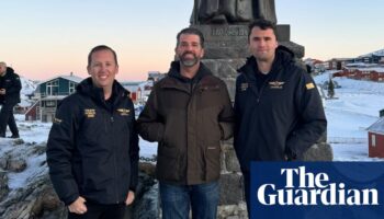 Donald Trump Jr visits Greenland amid father’s interest in island