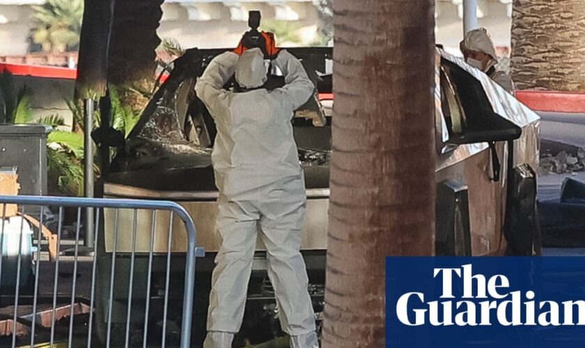 Driver in Las Vegas Cybertruck blast was decorated US army soldier, officials say