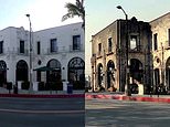 Eerie before-and-after video shows LA's sunny, easygoing Pacific Palisades last year - and how it has now been turned into an apocalyptic hellscape