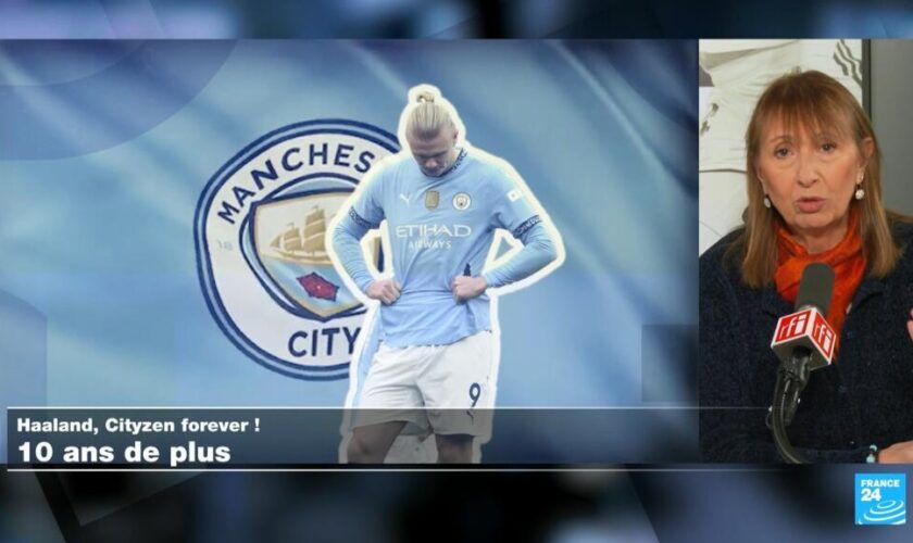 Erling Haaland confirme son avenir à Manchester City jusqu'en 2034