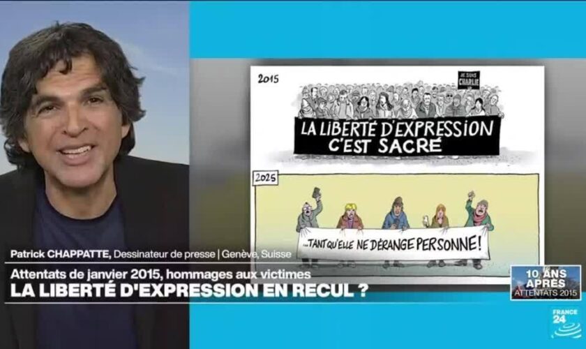 Face à l'affaiblissement de la presse, "l'humour est devenu un peu plus étroit aujourd'hui"