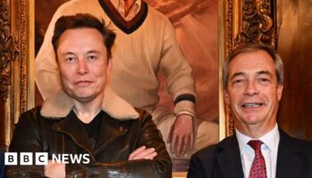 Farage distances himself from Musk on Robinson