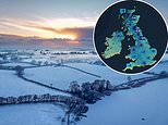 Frozen Britain wakes after 'coldest night of the winter': Warnings over -20C temperatures and ice chaos in parts of the UK - before milder air sweeps in from the south west 