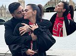 Giovanni Pernice wraps his arms around girlfriend Bianca Guaccero during trip to London as he vows to marry the actress following their win on Italian Strictly