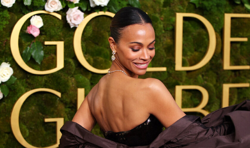 Golden Globes 2025 Red Carpet Photos: See Looks From Demi Moore, Anna Sawai and More