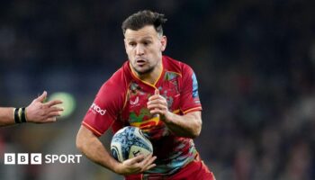 Danny Care running with the ball for Harlequins