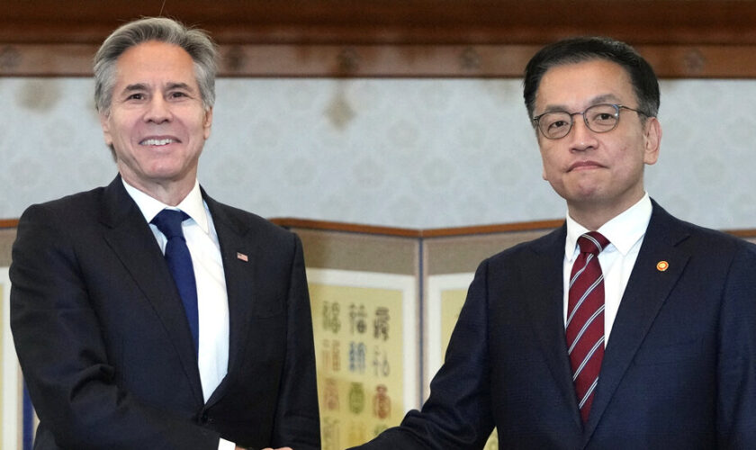 In Seoul, Blinken Affirms Alliance Amid Challenges to Democracies