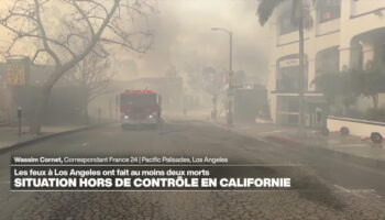 Incendie: une situation hors de contrôle en Californie