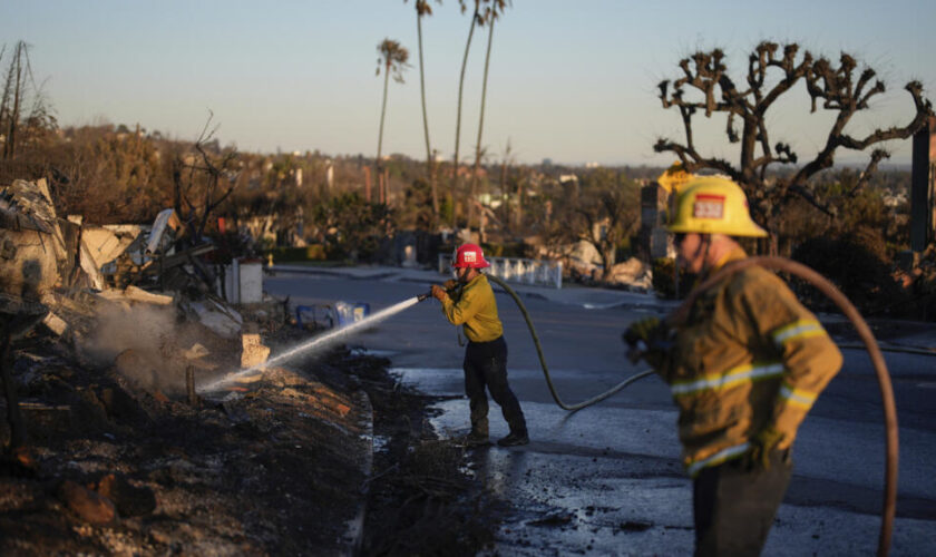 Incendies de Los Angeles : des vents violents augmentent le risque de nouveaux départs de feu