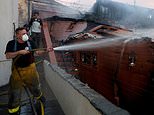 Incredible story of heroic brain surgeon who saved his entire Malibu street from LA's wildfires holding flames at bay for five nights