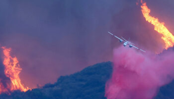 Is the Pink Fire Retardant That Planes Are Dropping on the California Fires Safe?