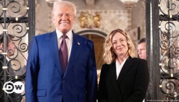 Italy’s Meloni meets Trump at his Florida resort Mar-a-Lago