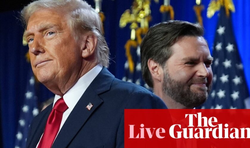 JD Vance walks back Trump’s pledge to pardon January 6 protesters on day one – US politics live