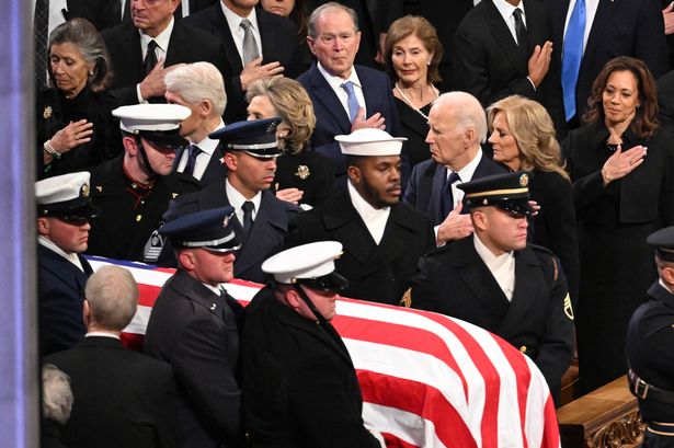 Jimmy Carter funeral: Living US presidents put aside differences to remember 'life of purpose'