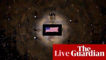 Jimmy Carter funeral: mourners gather at Washington national cathedral - US politics live