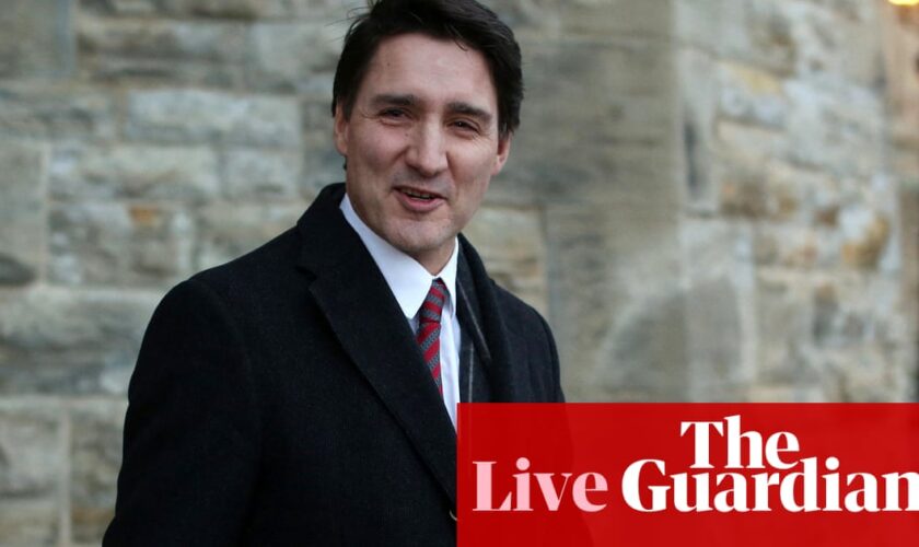 Justin Trudeau: Canadian prime minister expected to announce resignation – live