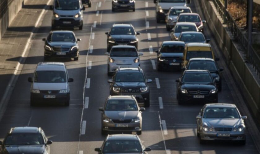 Verkehr auf deutscher Autobahn