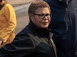 LA Mayor Karen Bass refuses to answer questions on catastrophic wildfires