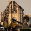 LA crews race to halt wildfires ahead of high winds