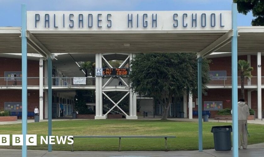 LA wildfire reportedly engulfs school made famous by Hollywood