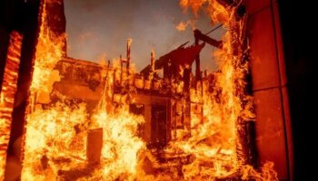 LA wildfires spark apocalyptic scenes as Joe Biden speaks out on 'terrible' disaster