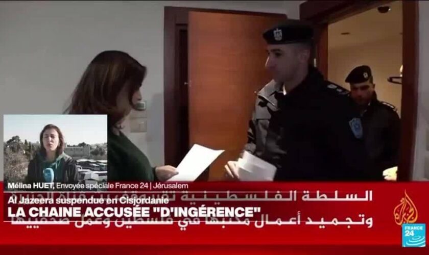 La chaïne Al-Jazeera suspendue en Cisjordanie, accusée "d'ingérence"