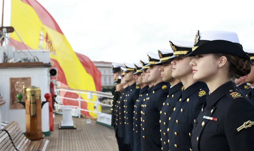 Las 17.000 millas náuticas, en camaretas compartidas, para forjar el carácter de la Reina Leonor