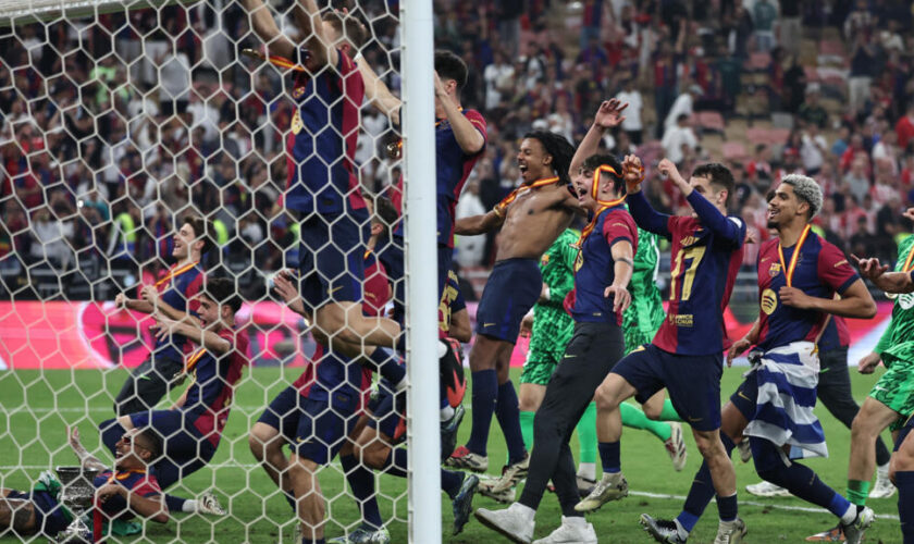 Le Barça remporte sa 15e Supercoupe d'Espagne en corrigeant le Real Madrid