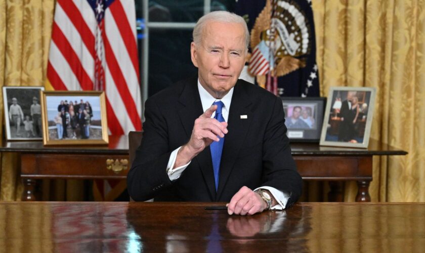 Letzte TV-Ansprache: Biden verabschiedet sich in emotionaler Rede – und warnt Amerikaner