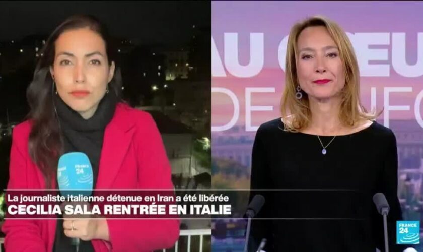 Libération de la journaliste Cecilia Sala détenue en Iran : un "succès" pour l'exécutif italien