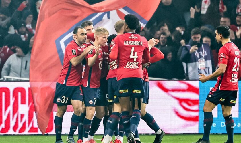 Ligue 1 : mal embarqué, Lille renverse Nice et reste invincible