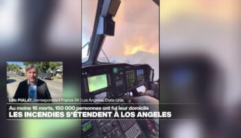 Los Angeles : le Palisades fire continue de se propager