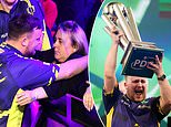 Luke Littler, 17, embraces mother Lisa as he becomes youngest-ever darts world champ - and branding experts reveal the one pitfall he must avoid if he wants to turn his fame into mega millions