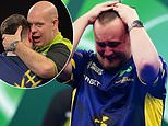 Luke Littler breaks down in tears after winning the World Darts Championship before teen sensation, 17, shares touching moment with Michael van Gerwen