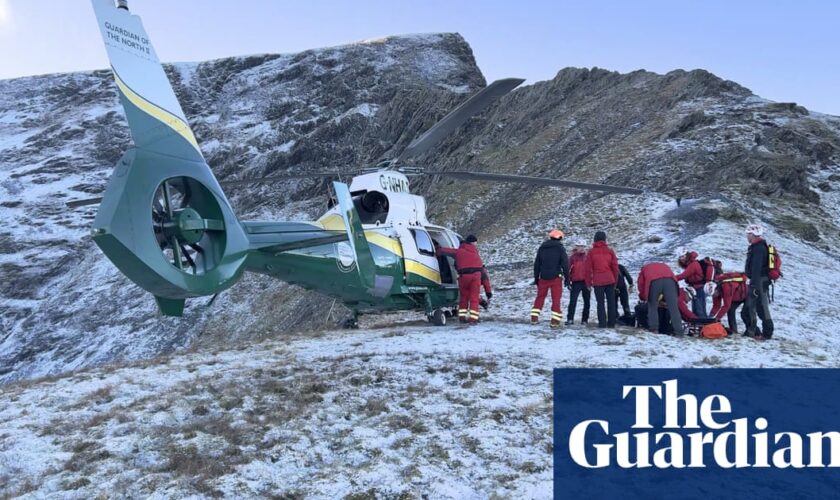 Man dies after 70-metre fall from mountain ridge in Lake District