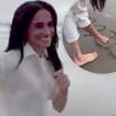 Meghan Markle is back on Instagram: Duchess launches new account with first post of her running on the beach near Montecito filmed by Prince Harry